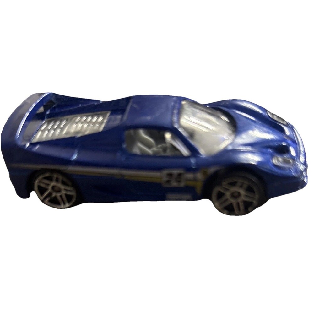 Ferrari F50 Hot Wheels car 1999 Mattel Thailand VTG racing blue Toy Collectible